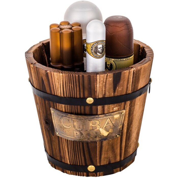 Cuba Gold dovanų rinkinys 100 ml EDT, aftershave Cuba Gold 100 ml Dezodorantas 200 ml Cuba Gold ir Cuba Gold EDT 35 ml