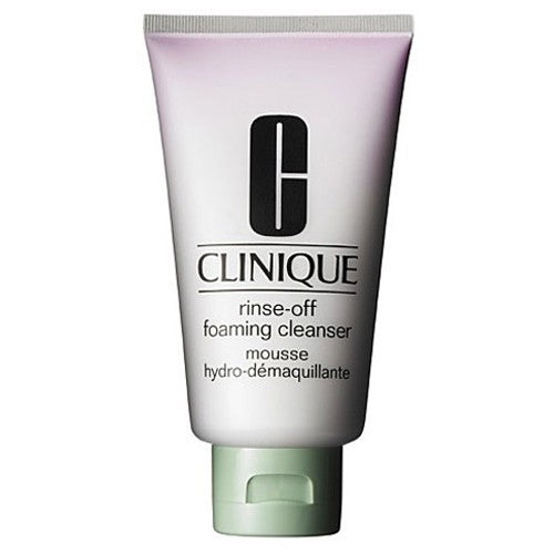 Clinique Rinse-Off Foaming Cleanser - cleansing foam on face 150ml