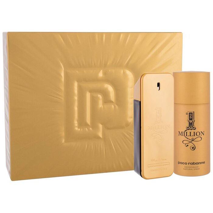 Paco Rabanne 1 Million Gift Set 100 ml EDT and deodorant 1 Million 150 ml