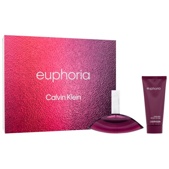 Calvin Klein Euphoria dovanų rinkinys EDP ir 100 ml perfumed kūno losjonas 100 ml