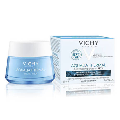 Vichy Aqualia Thermal Riche – dieninis kremas