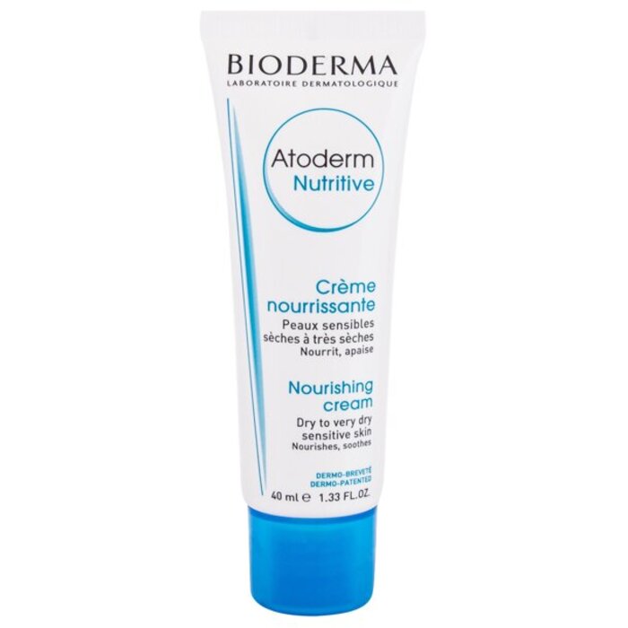 Bioderma Atoderm Nutritive High Nutrition Cream - Nourishing soothing cream for dry skin on the face 40ml