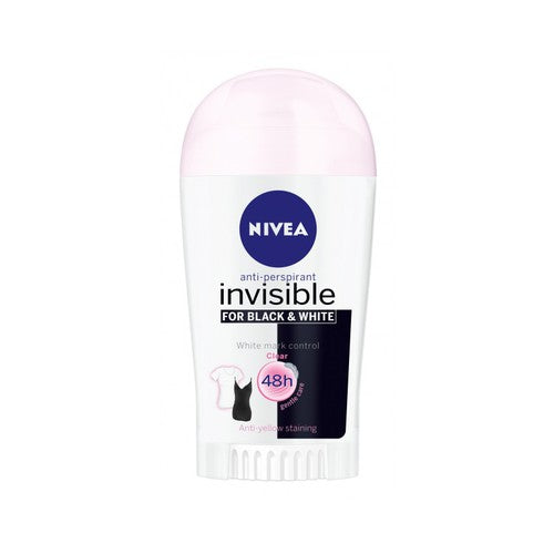 Nivea Invisible For Black & White läbipaistev higistamisvastane vahend