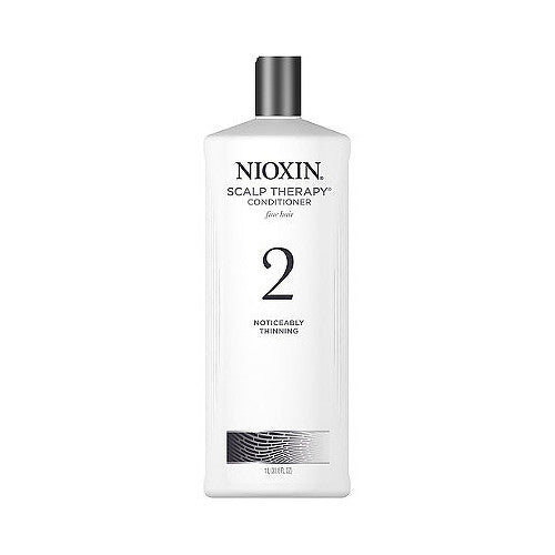 Nioxin System 2 Scalp Revitalizer kondicionierius Ploniems plaukams pastebimai slenka