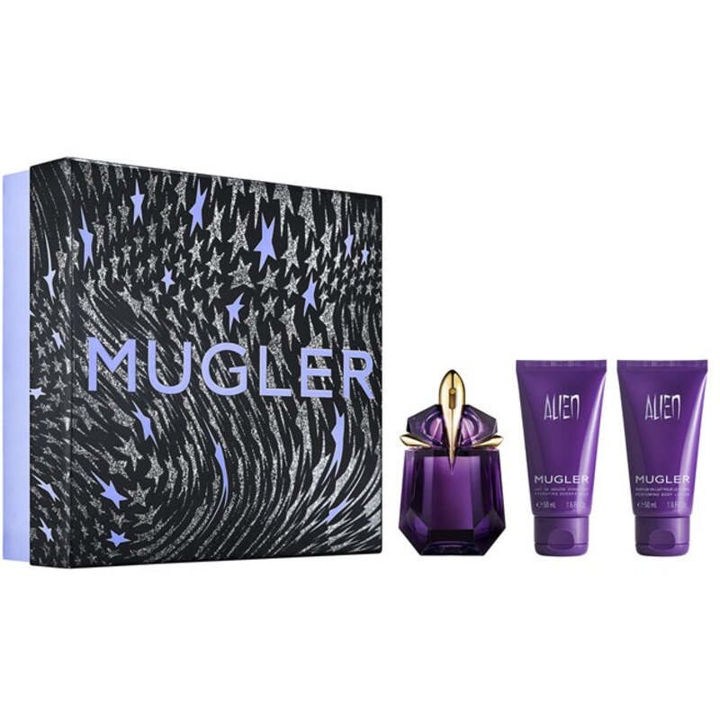 Thierry Mugler Alien Gift Set EDP 30 ml, shower gel Alien 50 ml and body lotion Alien 50 ml