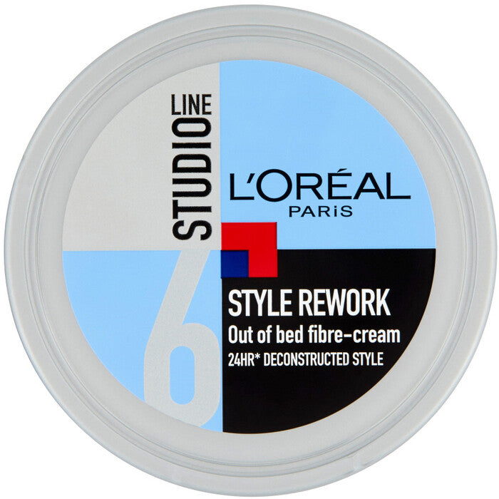 „L'Oréal Professionnel Studio Line Style Rework Out Of Bed Fiber Cream“ plaukų tiesinimo priemonė