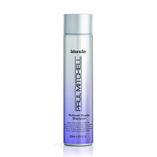 Paul Mitchell Blonde Platinum Blonde Shampoo Brightens Blonde, Gray Or White Hair 300ml