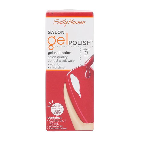 Sally Hansen Salon Gel Polish Step 2 - Nail polish 7 ml 220 Red My Lips