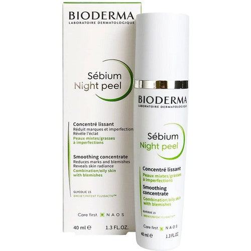 Bioderma Sébium Night Peel Smoothing Concentrate 40ml