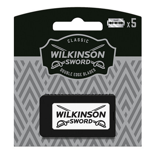 Wilkinson Sword Double Edge Blades ( 5 vnt ) - Pakaitiniai skustuvai