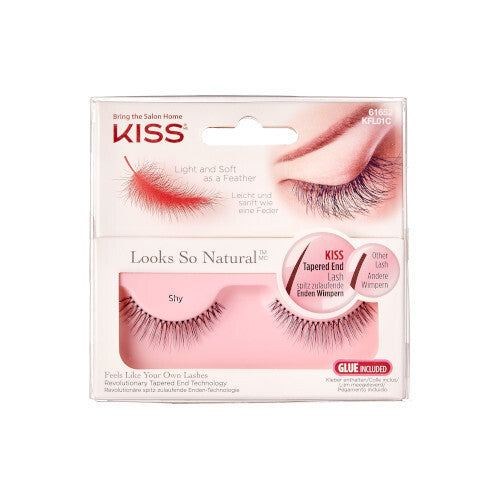 Kiss My Face Looks So Natural Lashes (1 pora) – dirbtinės blakstienos natūraliai išvaizdai