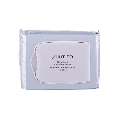 „Shiseido Refreshing Cleansing Sheets“ valomosios servetėlės (30 vnt.) – gaivinančios valomosios servetėlės