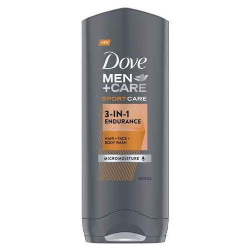 „Dove Men + Care Sport Care Endurance“ dušo želė – dušo želė 3in1