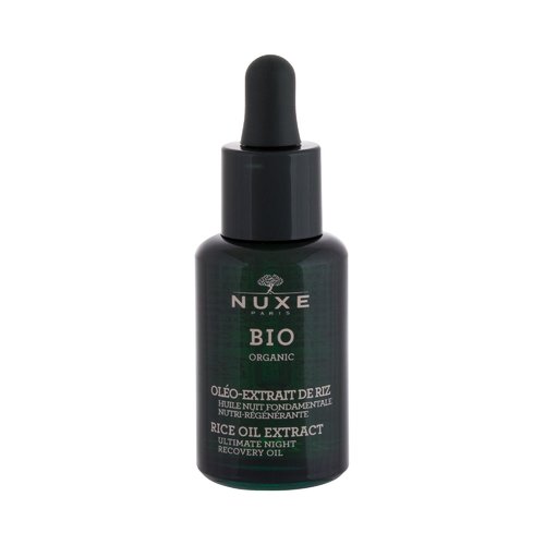 Nuxe Bio Organic Rice Oil Extract Ultimate Night Recovery Oil - Nourishing and regenerating night skin oil 30ml