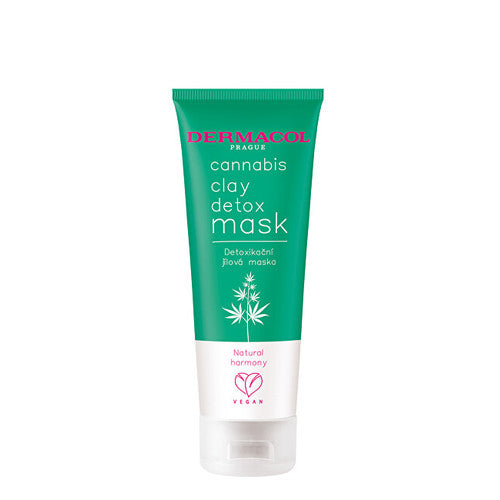 Dermacol Cannabis Clay Detox Mask - Detoxifying clay mask with hemp oil 100ml