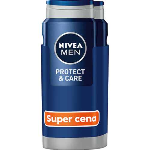 Nivea Men Protect & Care Shower Gel (2 x 500 ml) 500 ml