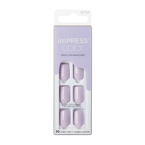 Kiss My Face ImPRESS Color Picture Purplect Nails 30 pcs