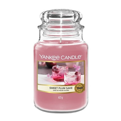 Yankee Candle Saldžiųjų slyvų sakės žvakė