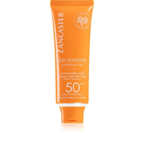 „Lancaster Sun Sensitive Luminous Tan“ pieniškas skystis be aliejaus SPF 50