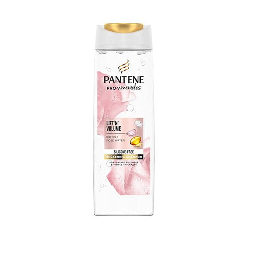 Pantene „Miracles“ biotino ir rožių vandens suteikiantis šampūnas „Lift`n` volume stangrinantis“