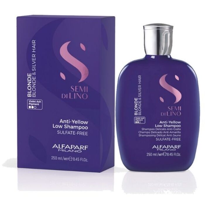 Alfaparf Milano Semi Di Lino Anti-Yellow Low Shampoo