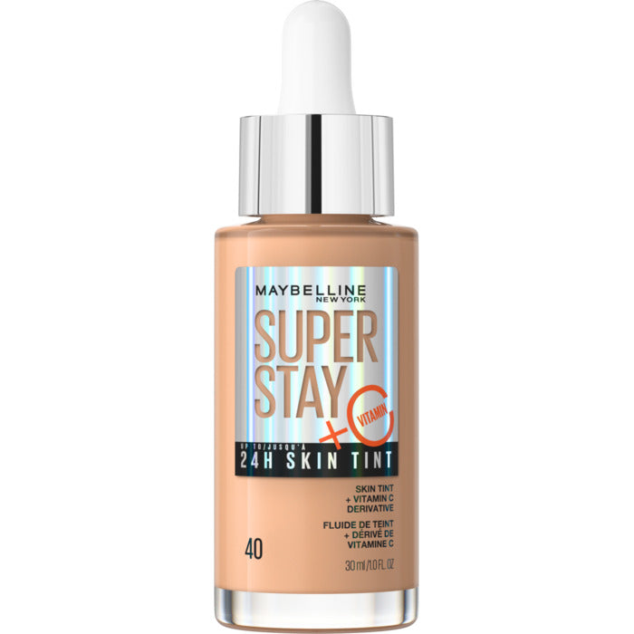 „Maybelline Superstay 24H Skin Tint + Vitamin C“ makiažo pagrindas, 30 ml
