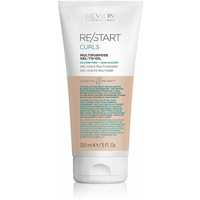 Revlon Professional Restart Curls Multipurpose Gel-to-Oil 150ml