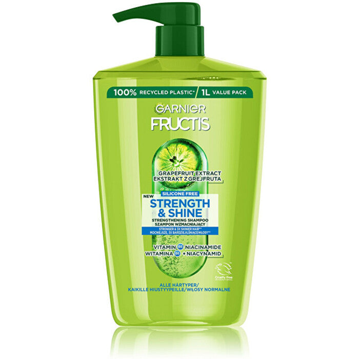 GARNIER Fructis stiprinamasis ir žvilgesį suteikiantis šampūnas
