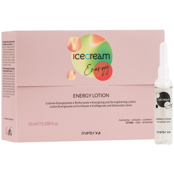 „Inebrya Ice Cream Energy“ energijos suteikiantis losjonas 10 ml