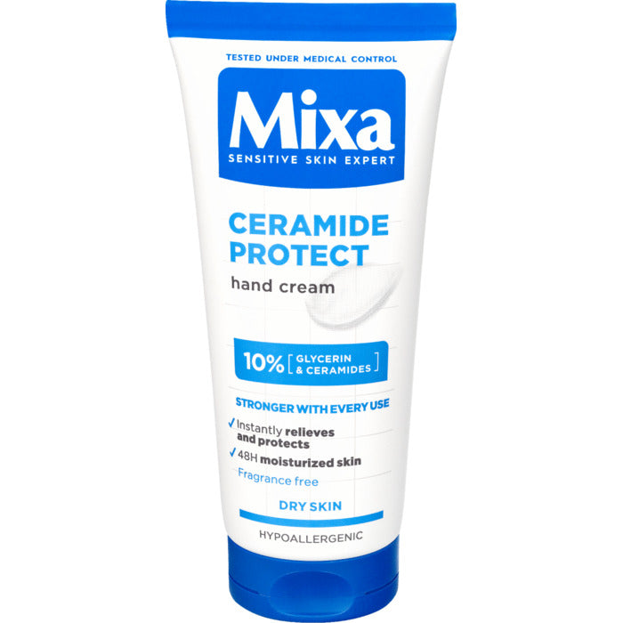 „Mixa Ceramide Protect“ rankų kremas sausai odai
