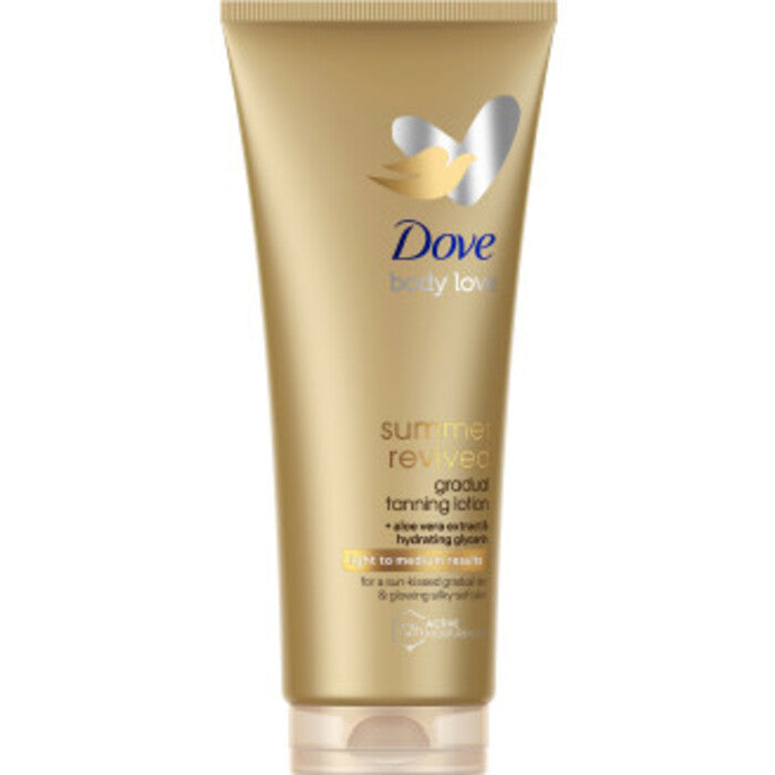 „Dove Body Love Summer Revived“ laipsniško įdegio losjonas 200 ml