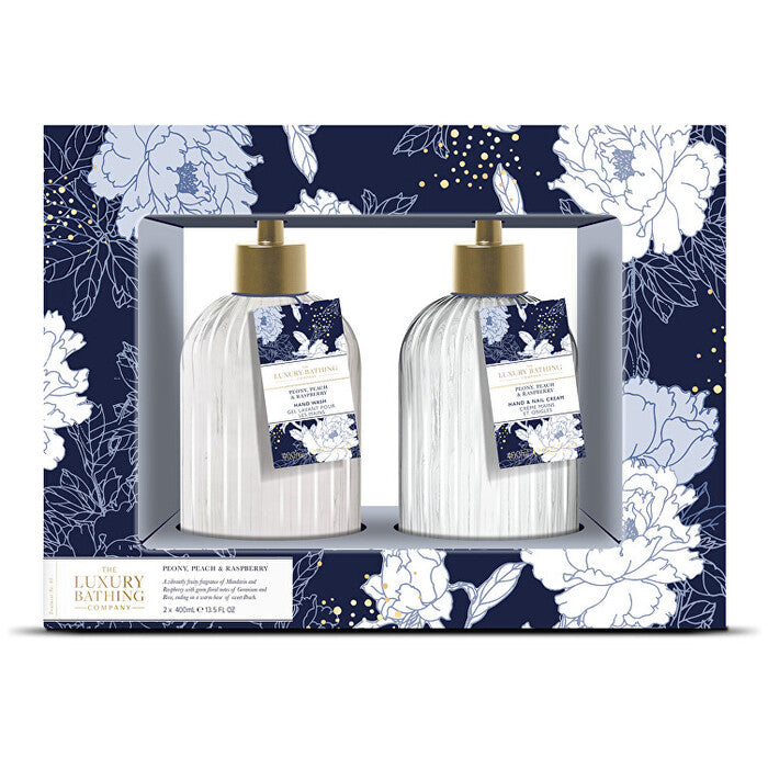 Grace Cole Hand Care Set (Peonies, Peach & Raspberry)