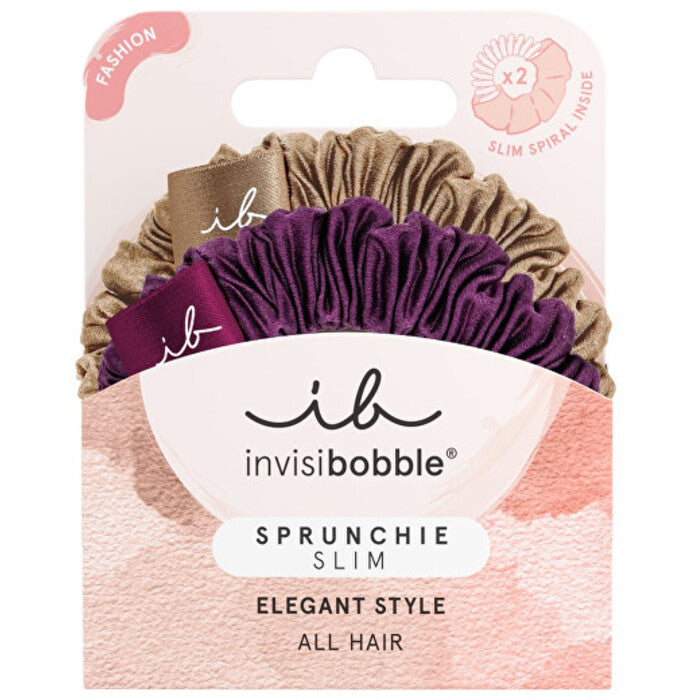 Invisibobble Sprunchie Slim The Snuggle is Real - Hair ties (2 pcs)