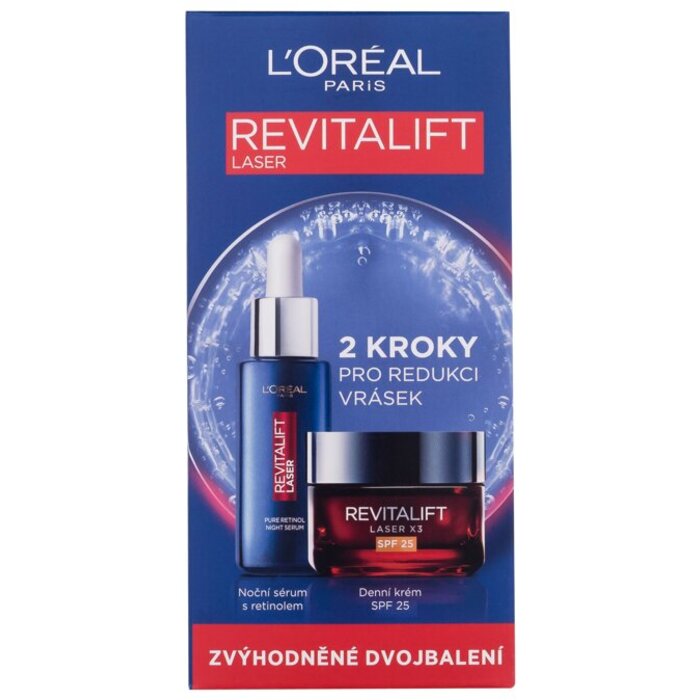 L'Oréal Revitalift Laser Pure Retinol Night Serum Set 50ml
