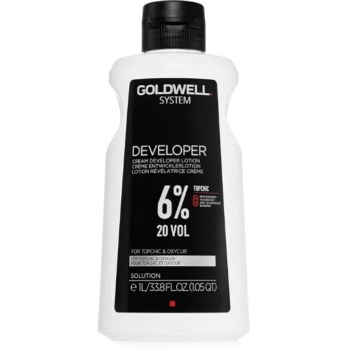 „Goldwell“ kreminis ryškalo losjonas 6 %, 20 tūrio