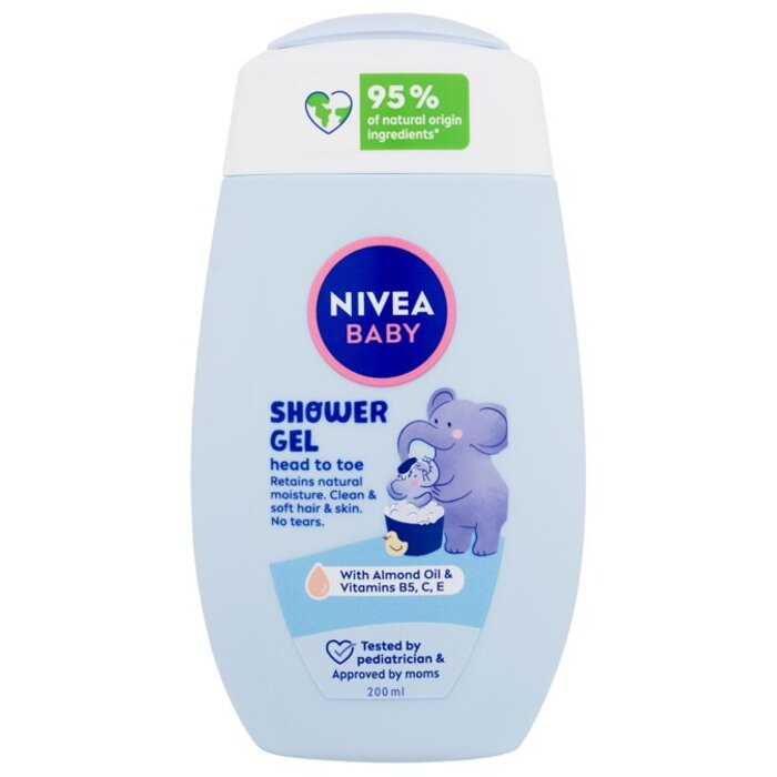 Nivea Baby Head To Toe Shower 200ml
