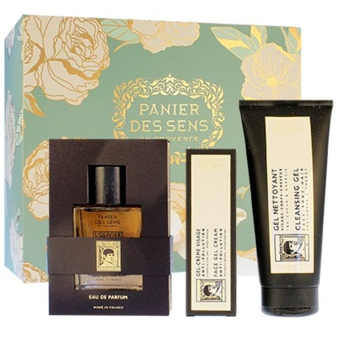 Panier des Sens L´Olivier Set - Gift set for men 50ml