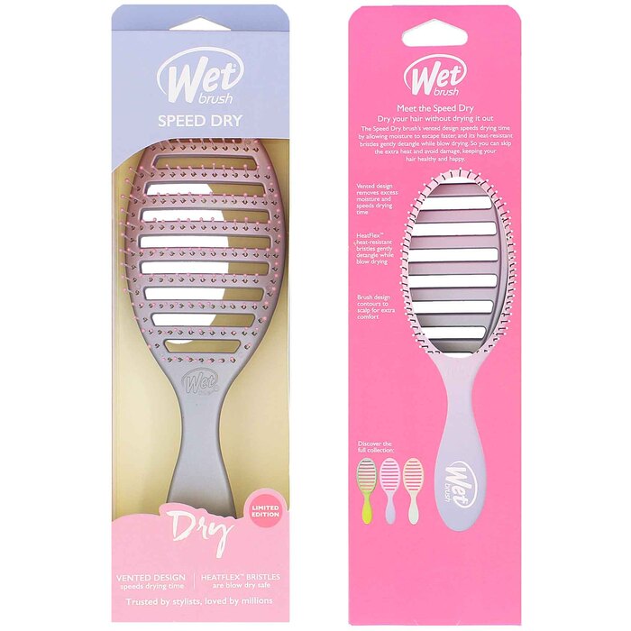 Wet Brush Speed Dry Feel Good Ombre Pink/Purple – plaukų šepetys