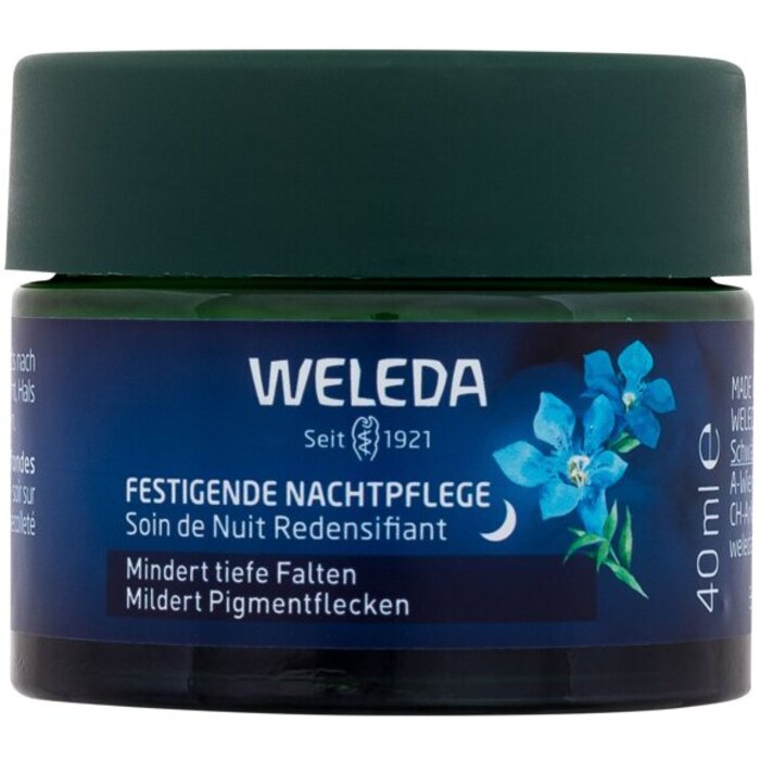 Weleda mėlynųjų gencijonų ir edelveiso kontūravimo naktinis kremas - naktinis kremas