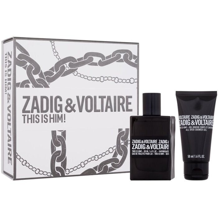 Zadig & Voltaire This is Him! dovanų rinkinys EDT 50 ml ir dušo gelis 50 ml