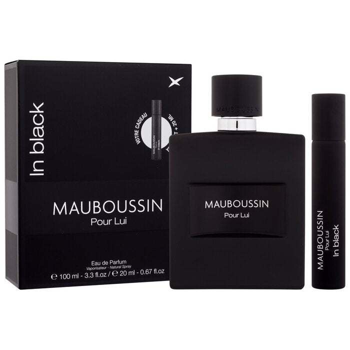 Mauboussin Pour Lui In Black Gift set EDP 100 ml and EDP 20 ml