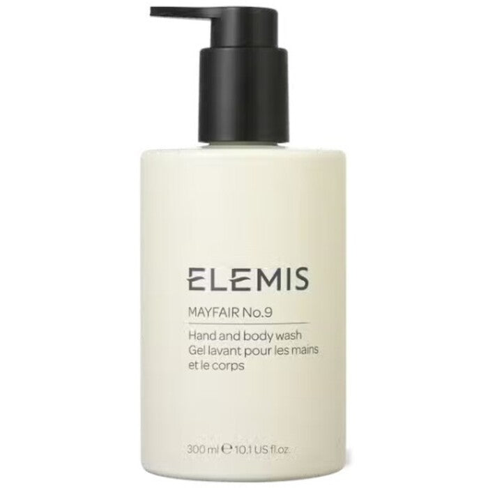 „Elemis Mayfair No.9“ rankų ir kūno prausiklis – prausimosi gelis kūnui ir rankoms.