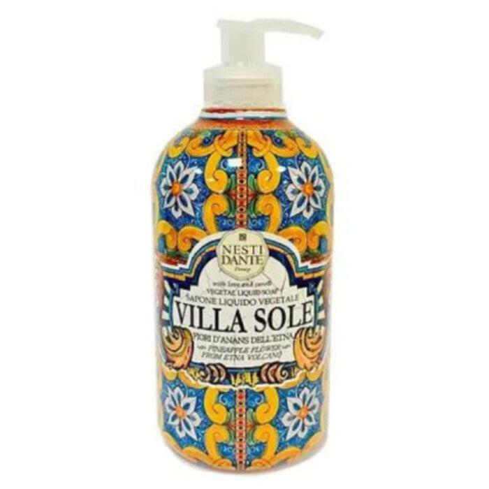Nesti Dante Villa Sole Vegetal skystas muilas Fiori D'ananas Dell'Etna – skystas muilas