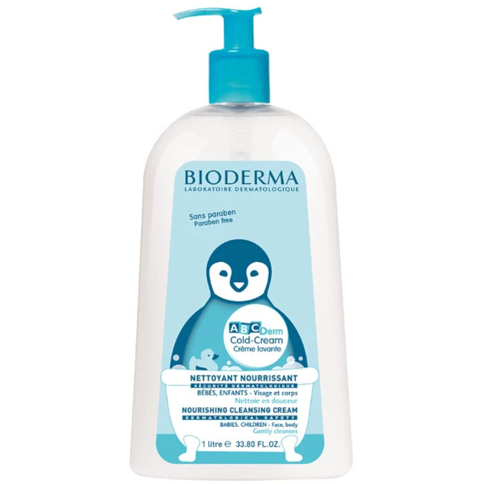 Bioderma ABC Derm Cold-Cream Nourishing Cleansing Cream 1000ml