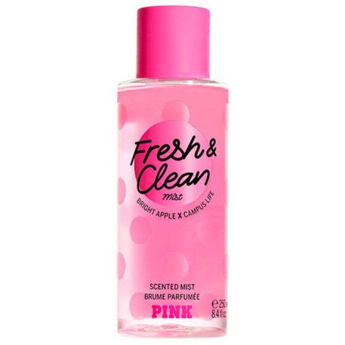 Victoria's Secret Pink Fresh & Clean Bright Apple X Campus Life Body Spray 250ml