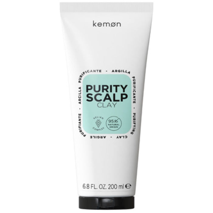Kemon Purity Scalp Clay - valomasis molis riebiai galvos odai