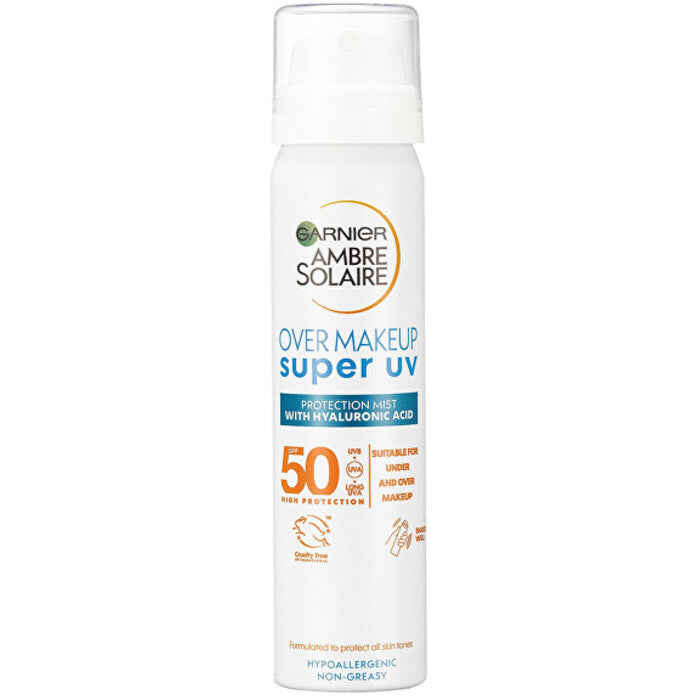 GARNIER Ambre Solaire Super UV Protection Mist SPF 50 – Apsauginė veido dulksna