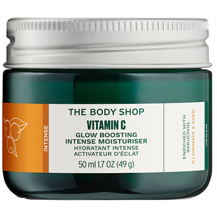 The Body Shop Vitamin C Glow Boosting Intense Moisturiser - Intense brightening skin cream 50ml