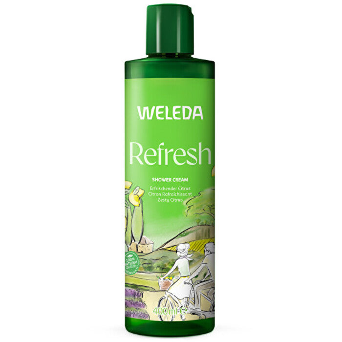 Weleda Refresh Shower Cream - Citrus Shower Cream 400ml