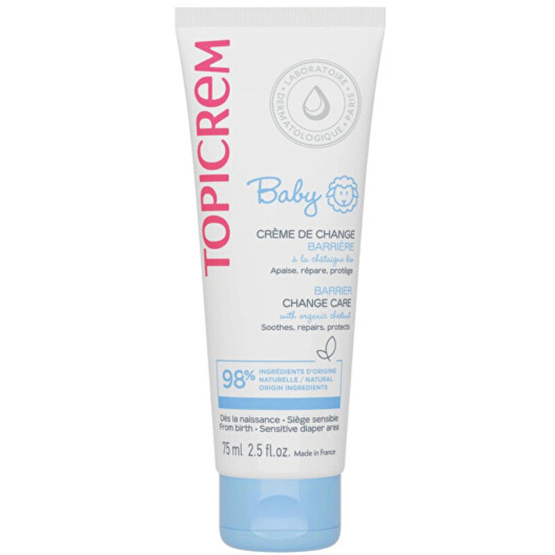 Topicrem Baby Barrier Change Care – apsauginis kremas nuo vystyklų bėrimo